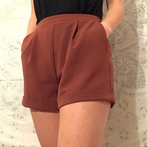 Forever 21 garnet shorts